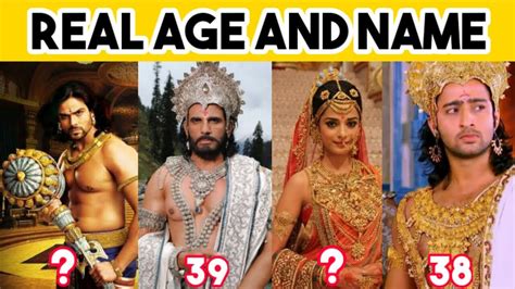 It is a mythological television serial / drama. Mahabharata actors real name and age | Vijay TV ...