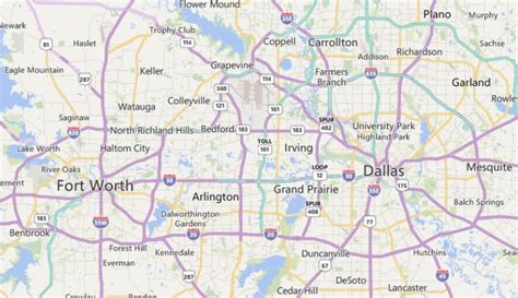 Zip Code Map Of Dallas Fort Worth Metroplex