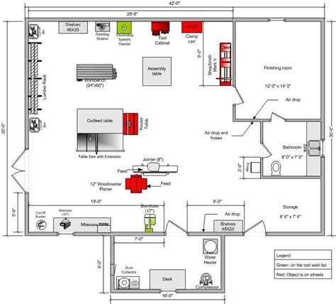 See more ideas about shop layout, woodworking, woodworking shop. Taller de diseño, Tiendas de madera, Taller en casa