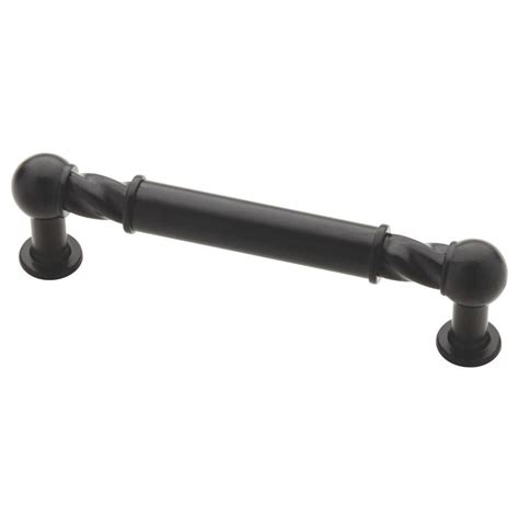 Three inches is by far the most popular size of drawer pull out there and they are the easiest to find matches for as well. Liberty Sisial 3-3/4 in. (96mm) Flat Black Drawer Pull ...