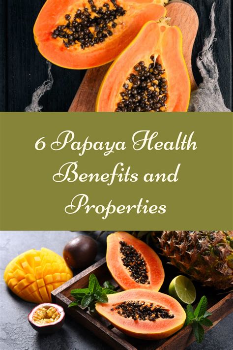 Papaya Health Benefits And Properties In Papaya Health Benefits Healing Food Wellness