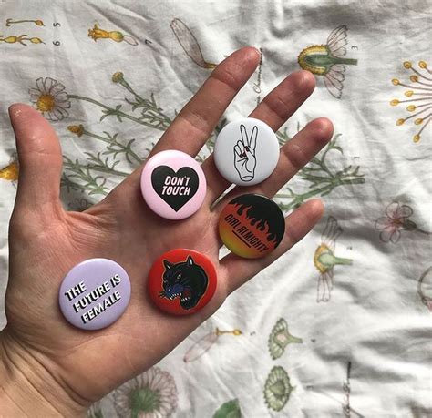 ̗̀plantmlk ̖́ Pin And Patches Cute Pins Buttons Pinback