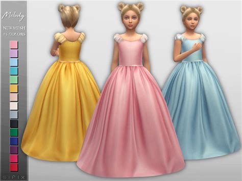 Sims 4 Princess Gown
