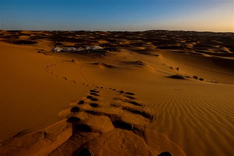 Free Images Adventure Arid Dawn Desert Dry Evening Footprints