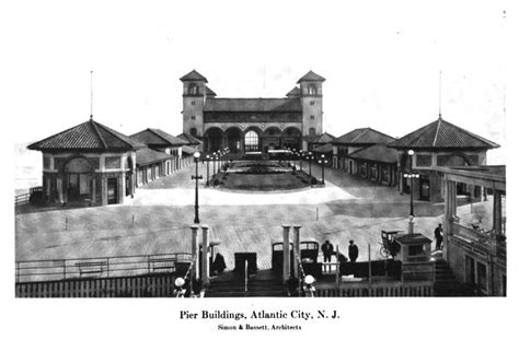 T C C Garden Pier Atlantic City Off S New Jersey Avenue 1914