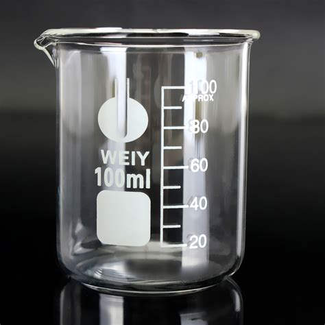 50ml100ml500ml Chemistry Laboratory Beaker Borosilicate Measuring