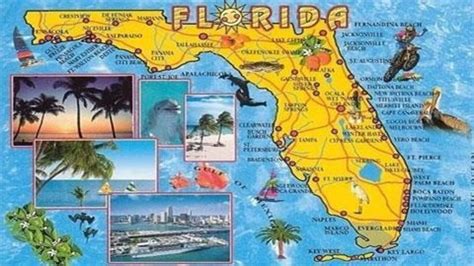Elgritosagrado11 25 Luxury Florida Tourist Map