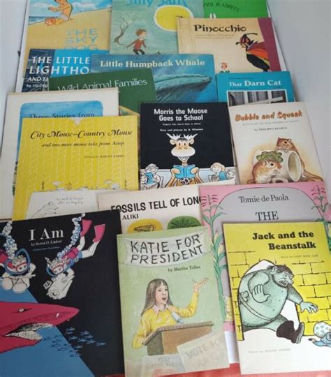 Lot of 17 Vintage Children's Books -Scholastic Book Services Readers ...