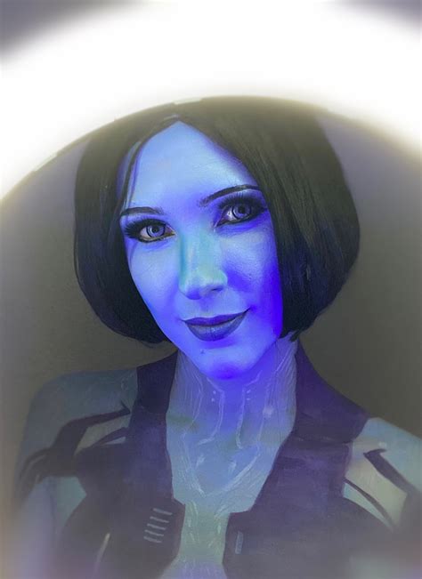 Cortana Halo 4 Body Paint By Blondiedoes On Deviantart