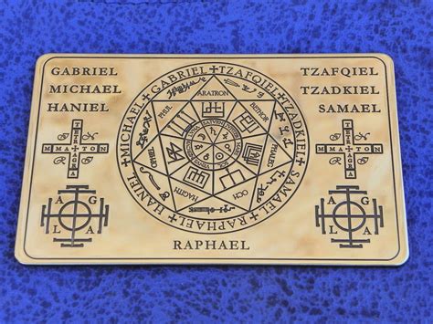 When i tell you the other choirs you will probably recognize. Wallet card The Seals of the Seven Archangels, The Seven ...