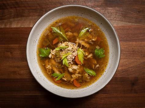 Set opened steamer basket directly on ingredients in pot and pour over water. Chicken Soup à la Pressure: Reloaded Recipe | Alton Brown ...