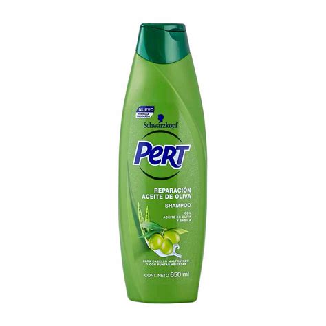 Shampoo Pert Plus Aceite De Oliva Frasco 650ml Supermercado