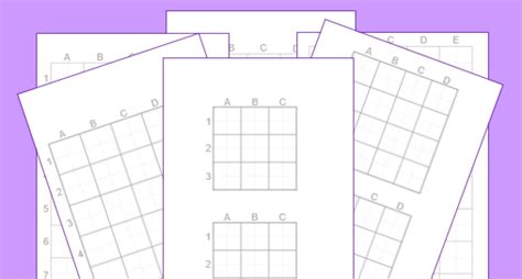 How To Draw Blank Grids