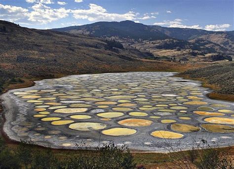 Spotted Lake In British Columbia Canada Hd Wallpapers