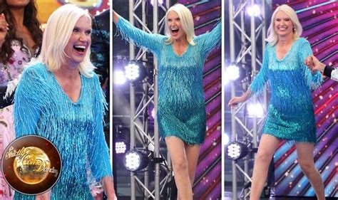 Anneka Rice Strictly Come Dancing 2019 Star Puts On Leggy Display In