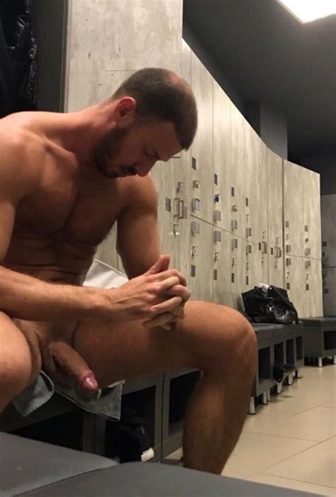 My Own Private Locker Room Hardon In Locker Room