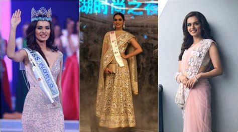 Manushi Chhillars Stunning Looks From The Miss World Pageant From