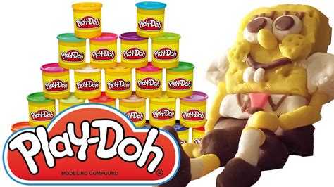 Play Doh Spongebob Squarepants Created With Play Doh Youtube