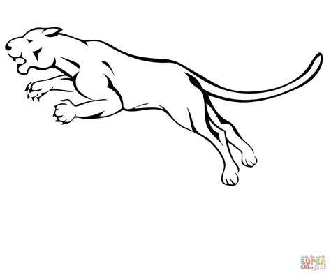Check spelling or type a new query. Mountain Lion Coloring Pages - Kidsuki