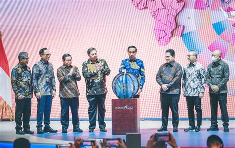 Presiden Joko Widodo Buka UMKM EXPO RT BRILIANPRENEUR 2023 Infobanknews