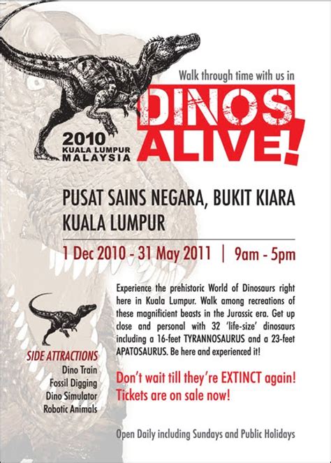 Save 5 star dorsett residence and hotel, kuala lumpur to your lists. OUR WONDERFUL SIMPLE LIFE: Dino's Alive di Pusat Sains ...