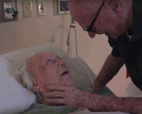Husband Serenades Wife Of 73 Years As She Lies On Her Deathbed The