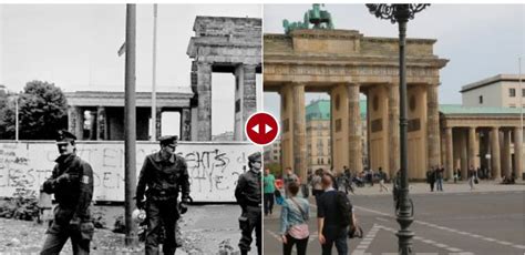 History Comes Full Circle Before And After Photos Of The Berlin Wall