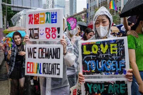 explosive backlash lgbtq advocates demand resignation of south korean human rights
