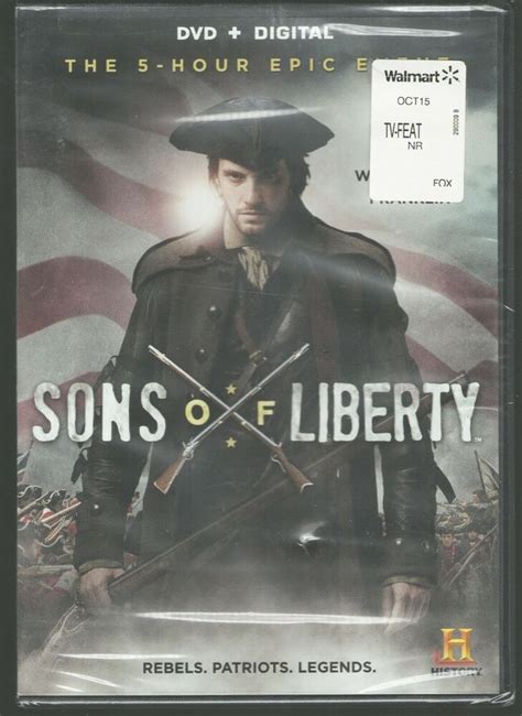 Sons Of Liberty Dvd 2015 2 Disc Set Widescreen New Sealed History