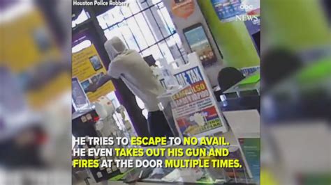 Armed Robber Prays To God After Employee Locks Him In The Store