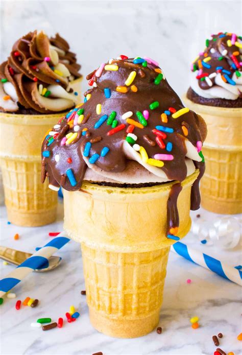 Ice Cream Cone Cupcakes Sugar Spun Run