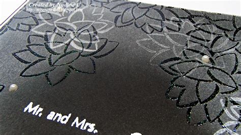 Simple Yet Elegant Wedding Card ~ Nadine Carlier