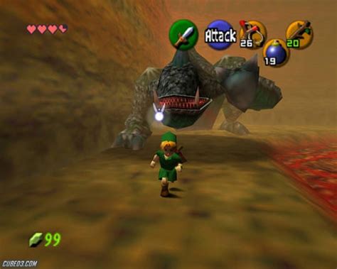 The Legend Of Zelda Ocarina Of Time On Nintendo 64