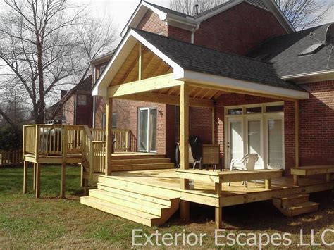 Search by material, type of deck, railings and features to get the inspiration and ideas you need for your dream deck at decks.com. Build Roof Over Deck Covered Decks Ideas Plans Diy ...