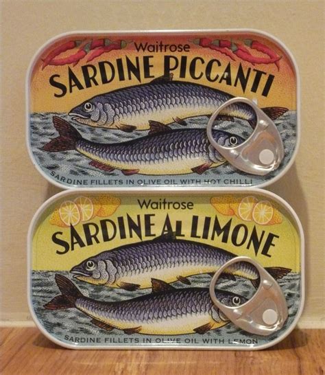 Sardine Tins From Waitrose I Wonder If Pippa Eats These Vintage