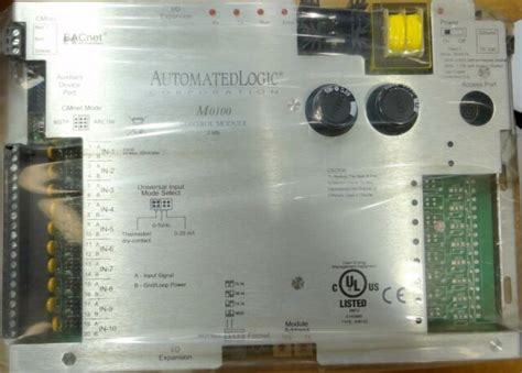 Automated Logic Corporation M0100 Control Module 2mb Ebay