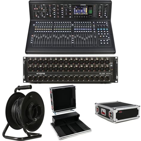 Midas M32 Tour Pack With Digital Mixer Stage Box And Road Case