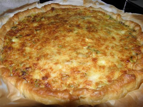 Mon ptit coin des délices tarte au poireaux saumon fumé et chévre
