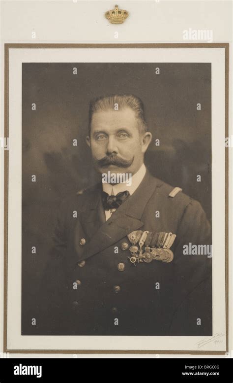 Archduke Franz Ferdinand Of Austria Este 1863 1914 A Presentation Photograph Of The Heir To