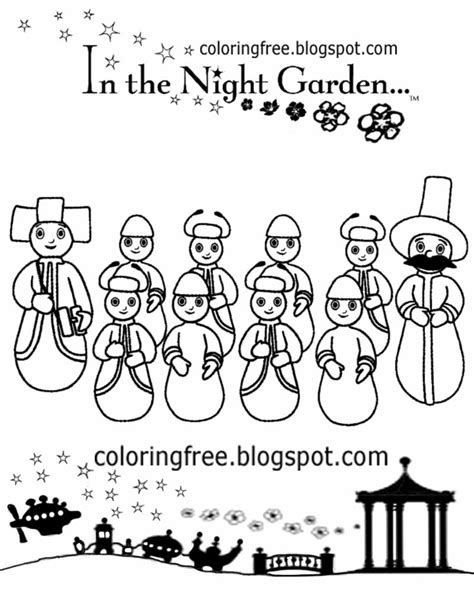 Download Free Coloring Pages Printable Pictures To Color Kids Drawing ideas: In The Night Garden Coloring ...