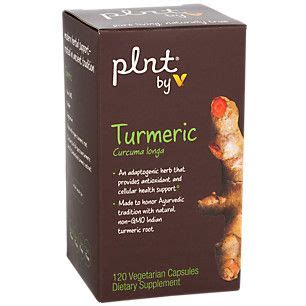 Turmeric 450 MG 120 Vegetarian Capsules By Plnt At The Vitamin Shoppe