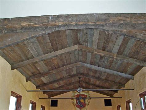 See more ideas about wood ceiling panels, ceiling panels, wood ceilings. Photo #994 - Weathered Timbers and Barnwood Ceiling