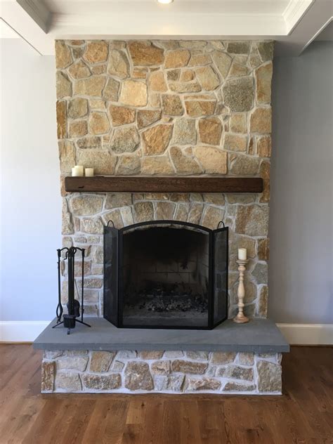 Stone Veneer Fireplaces Natural Facing