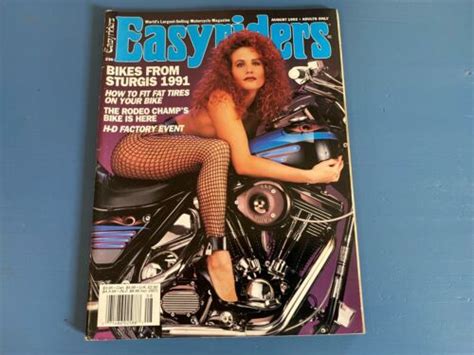 august 1992 easyriders motorcycle magazine ebay