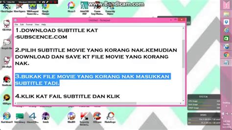 Bagi yang belum ada firefos browser. cara nak masukkan subtitle dalam movie - YouTube