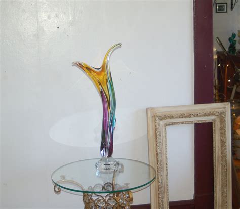 Barry Entner Freeform Hot Sculpted Art Glass Sculpture W Etsy
