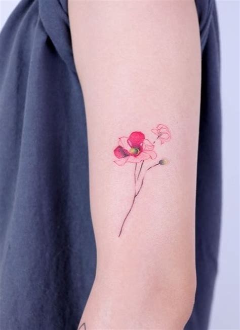 Pink Flower Tattoo Pink Flower Tattoos Flower Tattoo Tattoos
