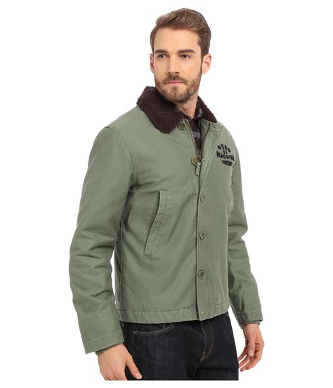 Deus ex machina are famous the world over for their custom motorbikes and for their influence on surf and skateboarding culture. Deus ex machina Deck Jacket in Green for Men | Lyst