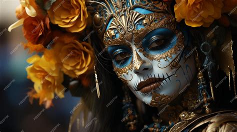 Premium AI Image | Day of the Dead remembering the departed