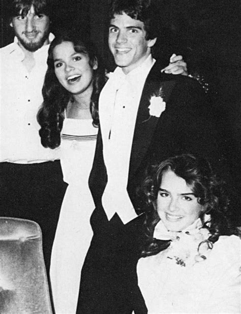 Attending A Junior Prom In 1982 Brooke Shields Right Was A Student